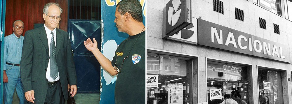 Justiça decreta prisão de Marcos Magalhães Pinto e de outros personagens envolvidos nas fraudes do banco, como o contador Clarimundo Sant' anna (foto); Nacional foi incorporado pelo Unibanco no governo FHC