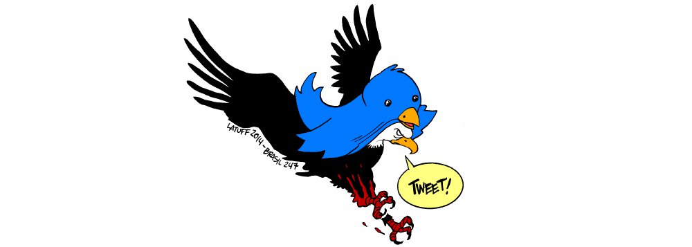 Chargista Carlos Latuff, em sua mais nova ilustração para o Brasil 247, trata da entrada da CIA nas redes sociais; a agência, que por muito tempo monitorou e espionou as redes sociais para descobrir tendências globais e perseguir malfeitores, abriu oficialmente na sexta-feira (6) contas no Twitter e no Facebook