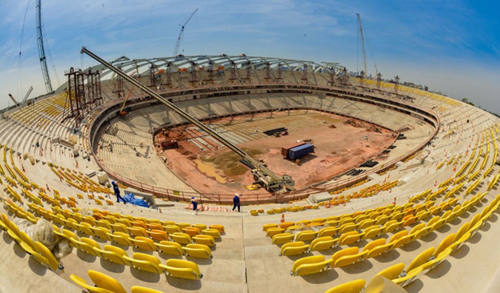 Arena da Amazônia prepara reparos e CBF faz vistoria quinta e