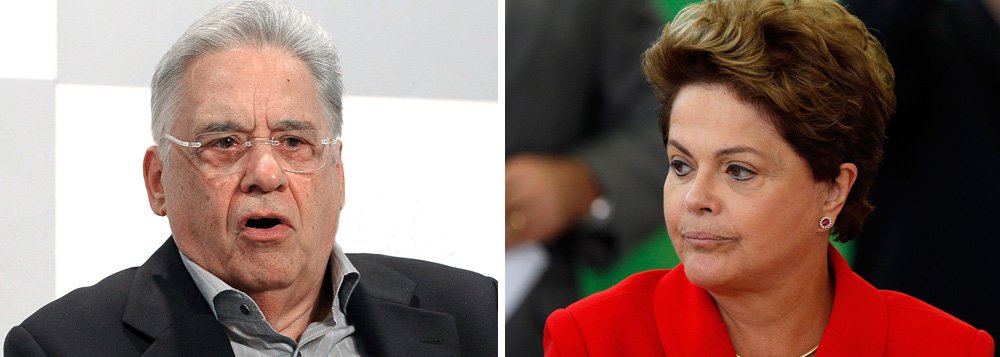 "Agora vejo o motivo pelo qual a presidente Dilma Rousseff não conseguiu obter grau de pós-graduação na Unicamp: ela entende pouco de economia", disse FHC em artigo, ao rebater crítica da presidente Dilma Rousseff de que o PSDB quebrou o país por três vezes; segundo ele, em outubro de 1993, quando era ministro da Fazenda, conduziu uma renegociação da dívida externa; afirmou também ter feito um acordo de empréstimo com o FMI em 1998, pois o Brasil enfrentava as consequências da crise da Ásia e dificuldades internas; o último recurso, no 2º semestre de 2002, teria sido necessário para enfrentar o "efeito Lula"