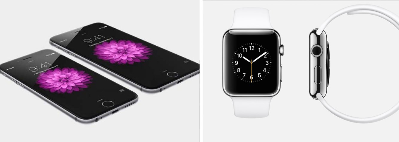 Companhia lançou nesta terça-feira seu relógio inteligente "Apple Watch" junto a dois novos iPhones com telas maiores e de maior definição, considerando os aparelhos como novo capítulo da história da empresa