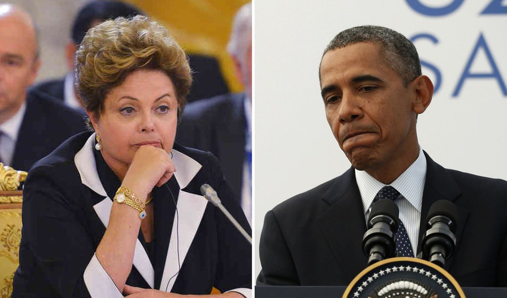 Agora é oficial: presidente Dilma Rousseff cancelou a viagem de Estado que faria em outubro aos Estados Unidos; motivo é a espionagem do governo norte-americano sobre as comunicações do Palácio do Planalto e da Petrobras; "fato grave", cravou nota oficial do Palácio do Planalto; na segunda-feira 16, Barack Obama conversou por telefone durante 20 minutos com a presidente, mas Dilma julgou que as respostas dadas às violações de sigilo não foram satisfatórias; em nota distribuída pela Casa Branca, americanos afirmam que os dois presidentes "decidiram adiar" a visita; e que Obama "compreende e lamenta" preocupação de Dilma com espionagem; dava para ser diferente?