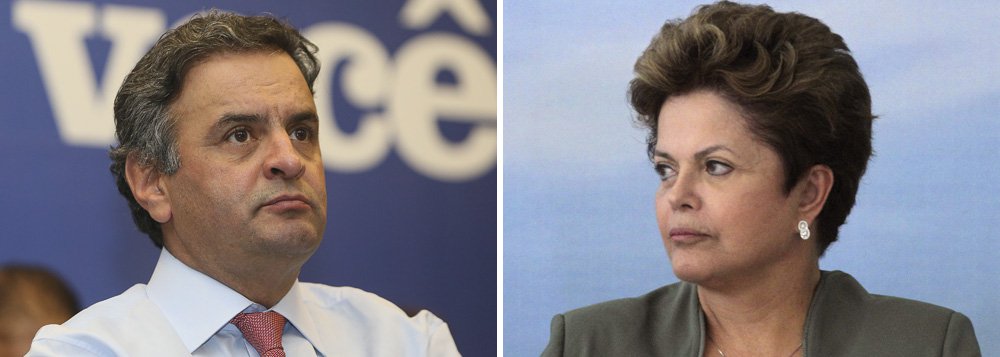 Presidenciável do PSDB, o senador Aécio Neves disse nesta sexta-feira (4) que, embora a presidente Dilma Rousseff seja "uma mulher proba, sem qualquer dúvida em relação ao seu caráter, "ela não ela não estava preparada para administrar o país"; "O que há é um enorme questionamento pelos indicadores da economia, pelos atrasos da infraestrutura, pela projeção extremamente preocupante dos indicadores sociais", disse; tucano afirmou estar "cada vez mais convencido" de que tem avançado e que irá vencer as eleições