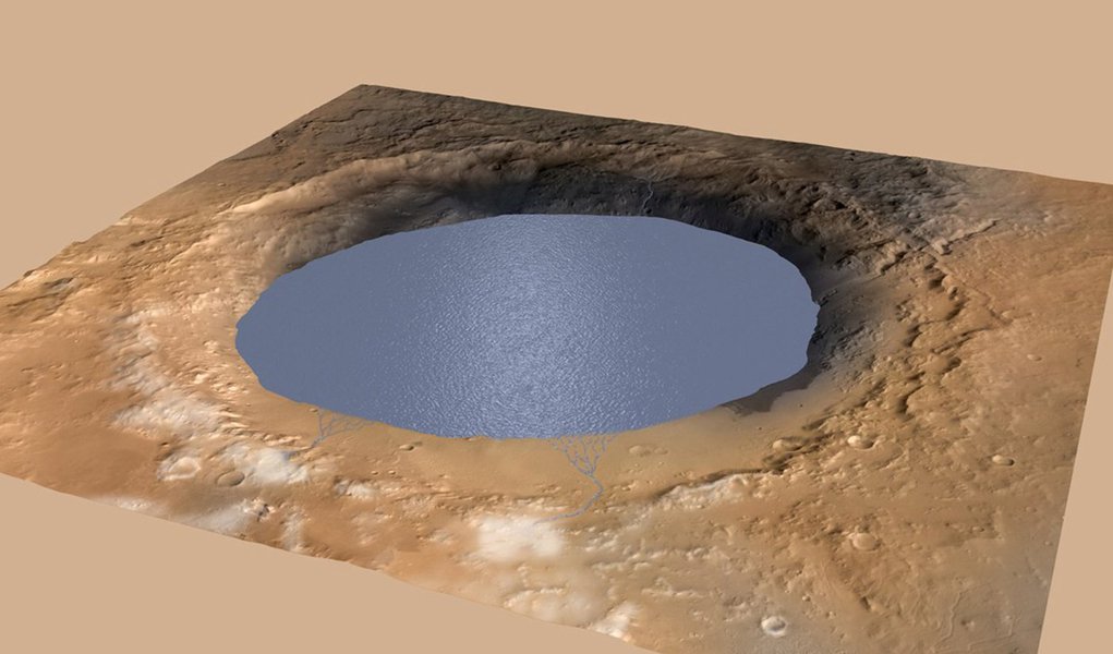 Após dois anos de permanência na superfície do planeta vermelho, a sonda Curiosity comprovou: em Marte existiram lagos, rios e uma atmosfera densa, muito similar àquela que existe no planeta Terra.