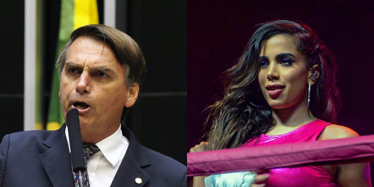 Por suposto apoio a Bolsonaro, Anitta é criticada por fãs