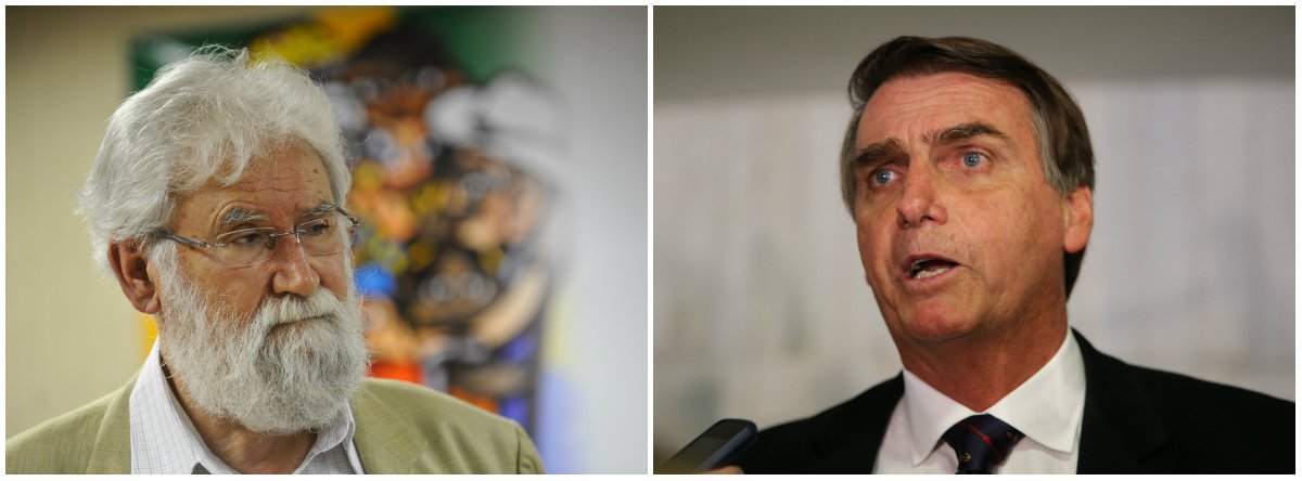 Boff: Bolsonaro não tem qualificação, a não ser por tiro e porrada