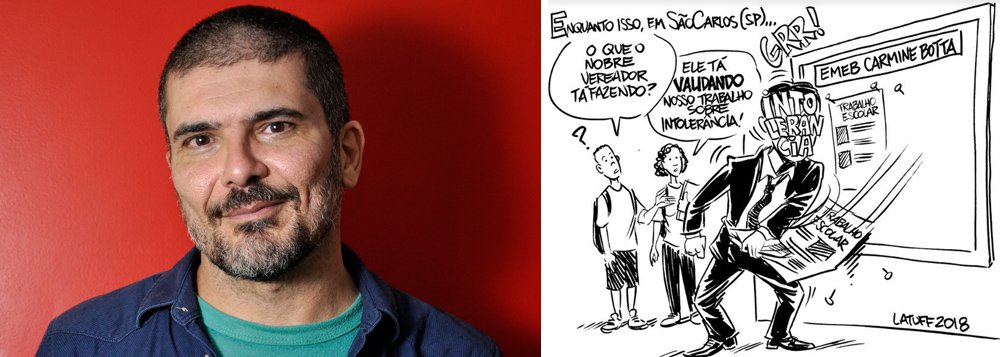 Latuff repudia ação polêmica de vereadores em escola: ‘intimidação não vai nos calar’