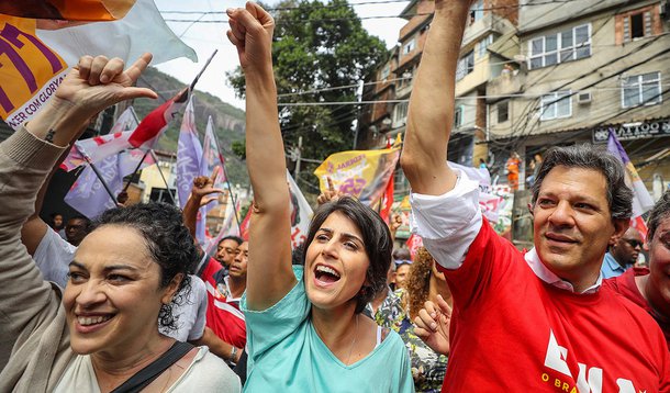Hora da decisão, voto Haddad-Manuela!