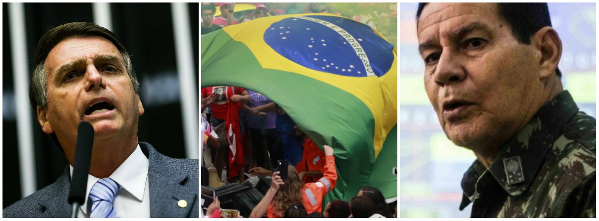 Vice de Bolsonaro quer Constituinte sem povo. Alguma surpresa? 