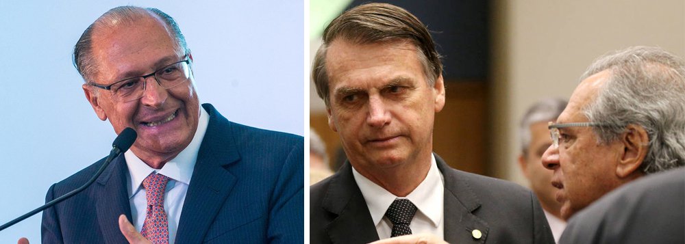 Não entender e terceirizar dá nisso, diz Alckmin sobre 'Posto Ipiranga' de Bolsonaro
