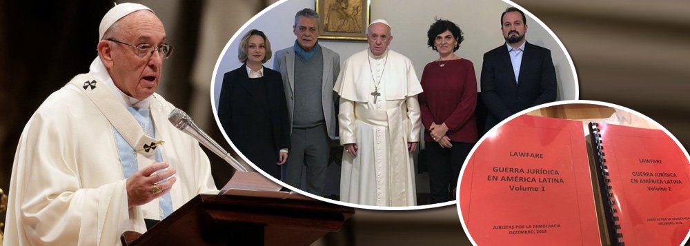 Papa reafirma a Chico Buarque: mídia difama, Judiciário condena e vem o golpe de Estado