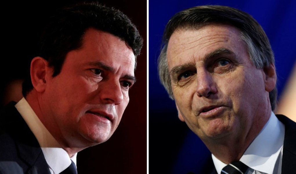 Bolsonaro reconhece que Moro foi seu cabo eleitoral