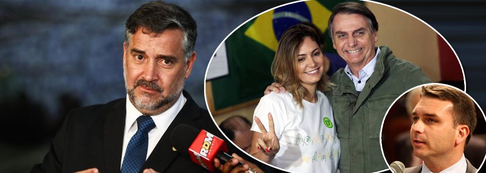 Líder do PT vai à PGR por ação criminal contra filho e mulher de Bolsonaro