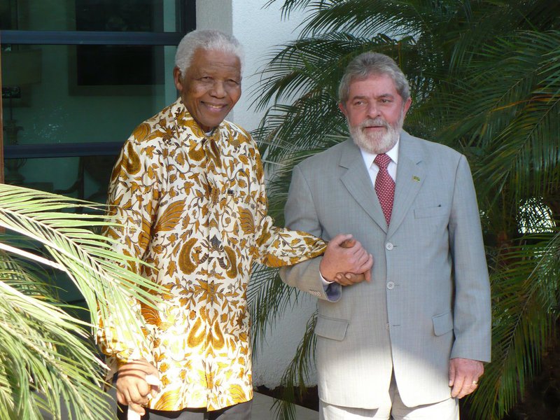 Lula e Mandela