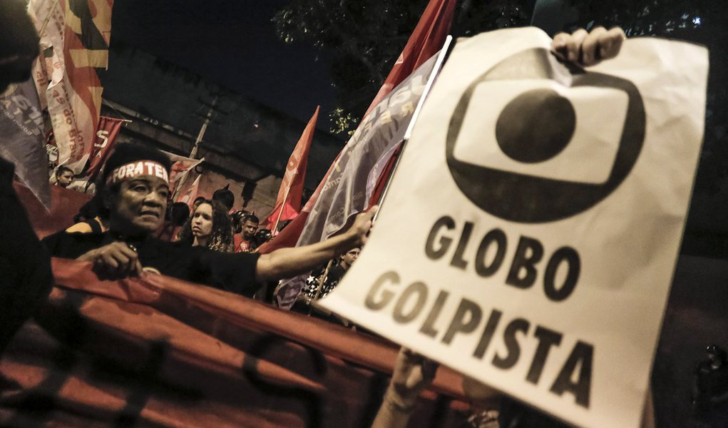 Globo, que apoiou o golpe de 2016, tem pior audiência em 3 anos