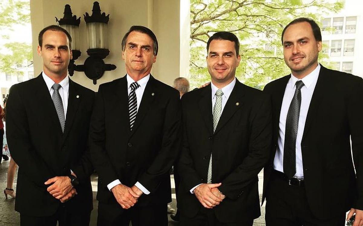 A política brasileira e o clã Bolsonaro, um caso de família
