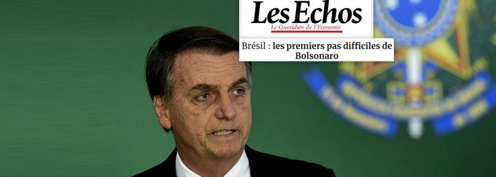 Bolsonaro acumula gafes em começo difícil, diz Les Echos