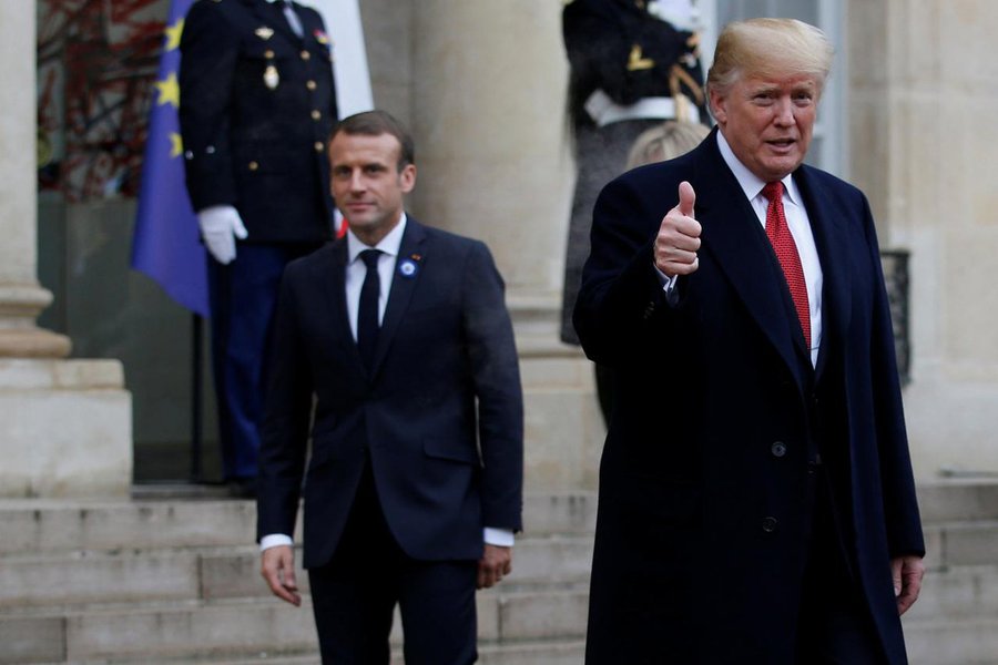 Após visita a Paris, Trump critica Macron e relações com França se desgastam