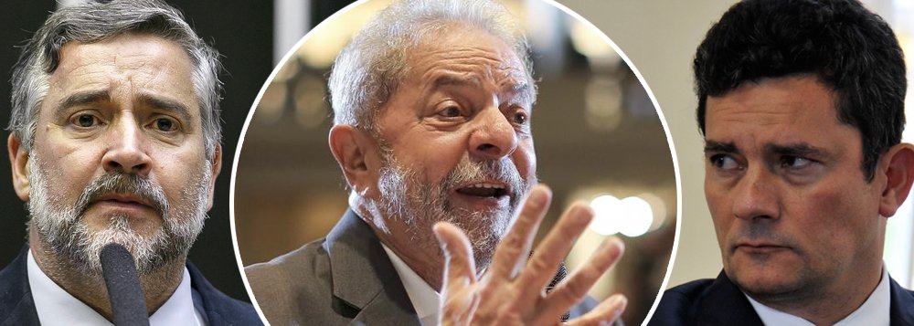 Moro continua usando o cargo para perseguir Lula, denuncia Pimenta