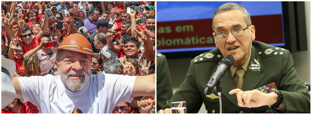 Haverá golpe militar se o STF soltar Lula, general?