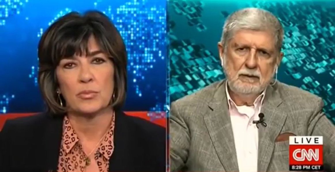 Entrevista de Amorim à CNN causou ataque do general Heleno ao embaixador