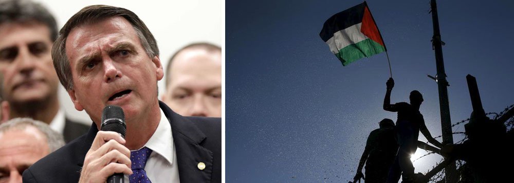 Autoridades palestinas criticam decisão de Bolsonaro sobre Jerusalém
