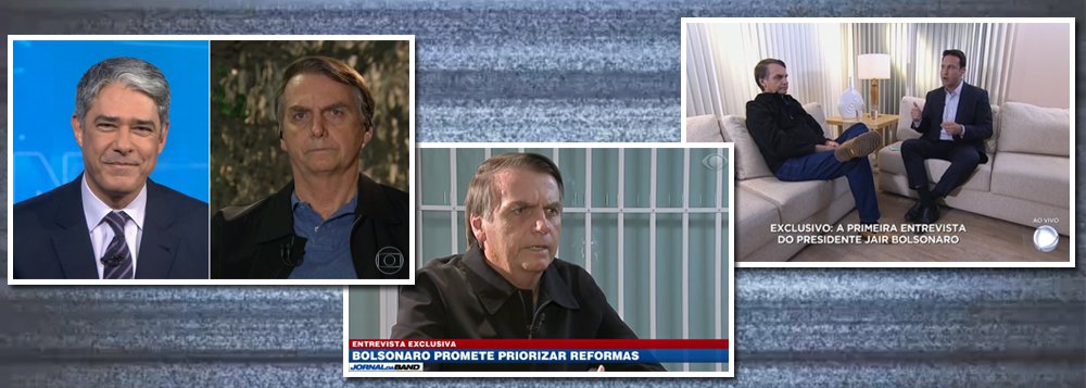 Nas TVs, Bolsonaro mantém o discurso de guerra e ameaça líderes do PT e PSOL