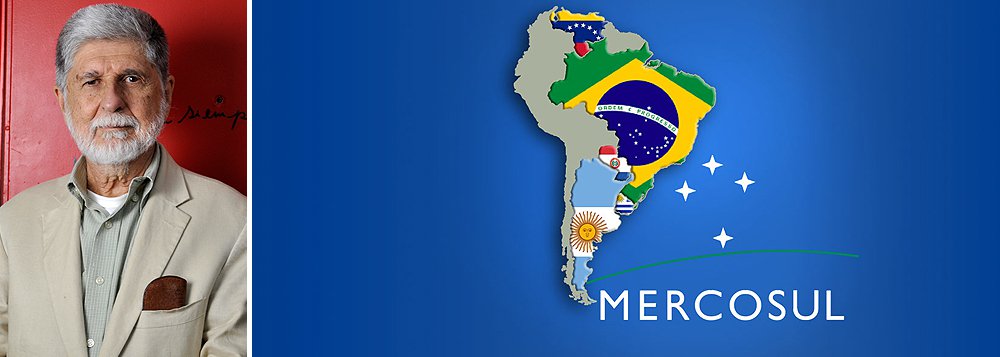 Amorim: o Mercosul é também um projeto de paz na América Latina