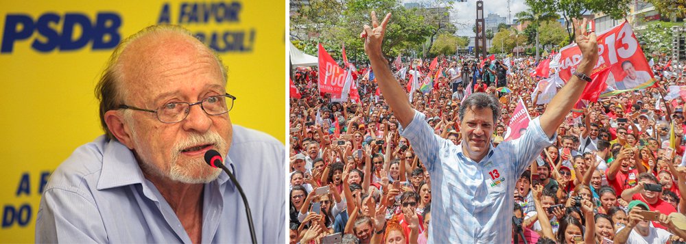 Tucano histórico, Alberto Goldman declara voto em Haddad