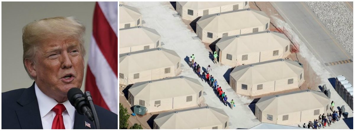 EUA mantêm centenas de crianças imigrantes em barracas há meses, dizem documentos