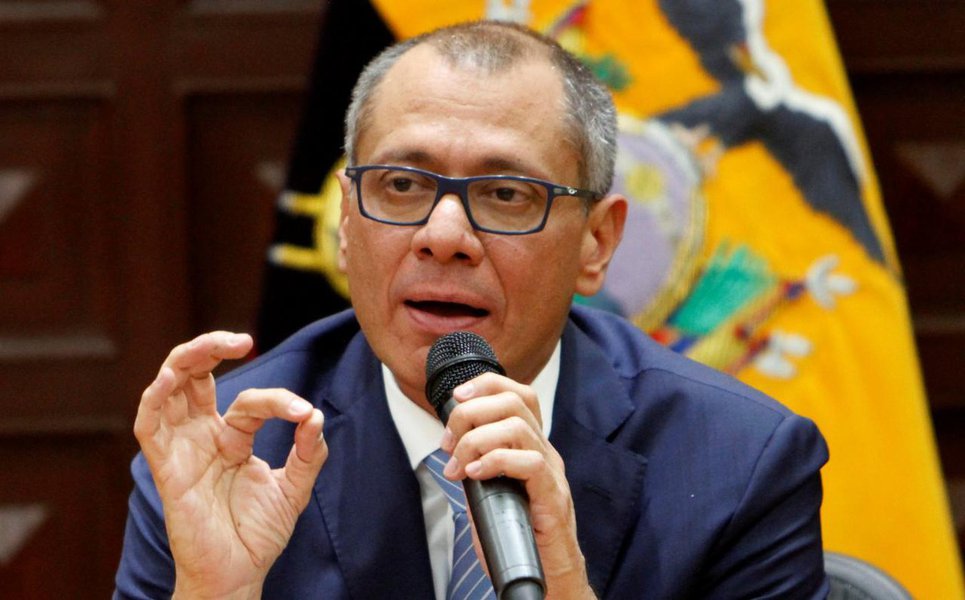 Condenado por caso Odebrecht, ex-vice-presidente do Equador faz greve de fome