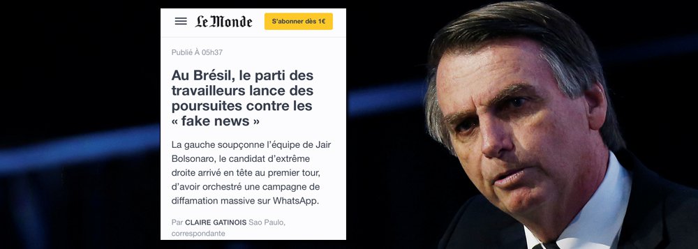 Le Monde destaca escândalo do bolsolão e vê mudança no cenário eleitoral