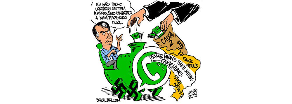Latuff e a máquina de fake news de Bolsonaro
