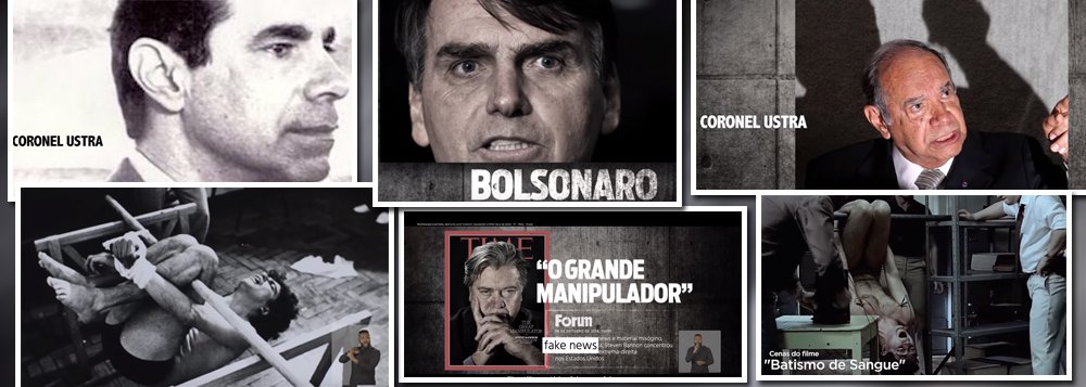 Haddad apresenta o torturador herói de Bolsonaro ao país