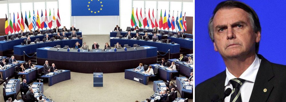 Eurodeputados manifestam “profundo repúdio” a Jair Bolsonaro