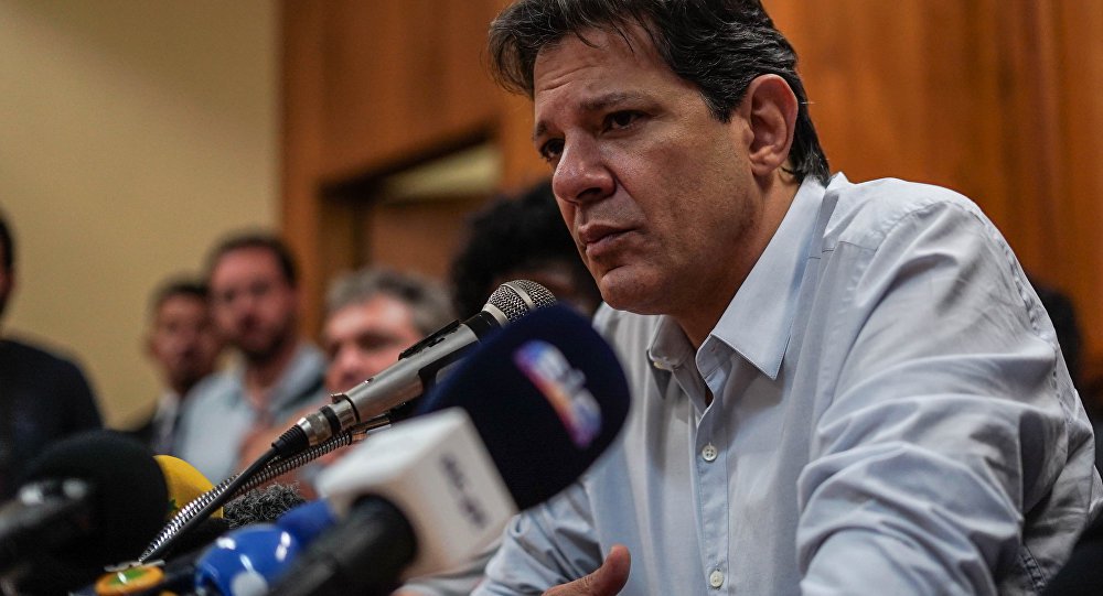 Haddad sobre Bolsonaro: ‘Não fez nada a vida inteira, é obrigado a atacar com calúnias’