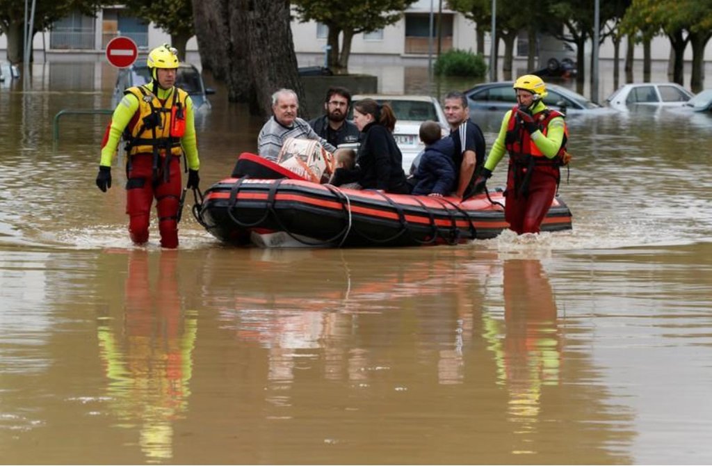 Enchentes deixam ao menos 13 mortos no sul da França