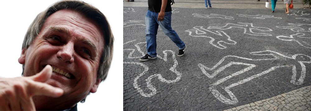 Bolsonaro apoiou grupo de extermínio que cobra R$ 50 para matar jovens