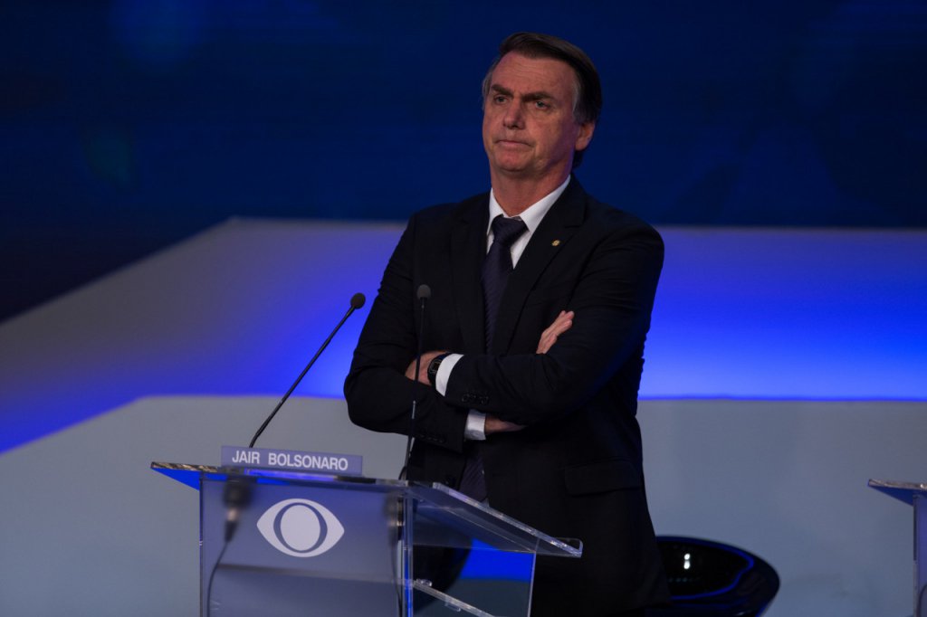 Bolsonaro admite que foge de Haddad nos debates por questão estratégica