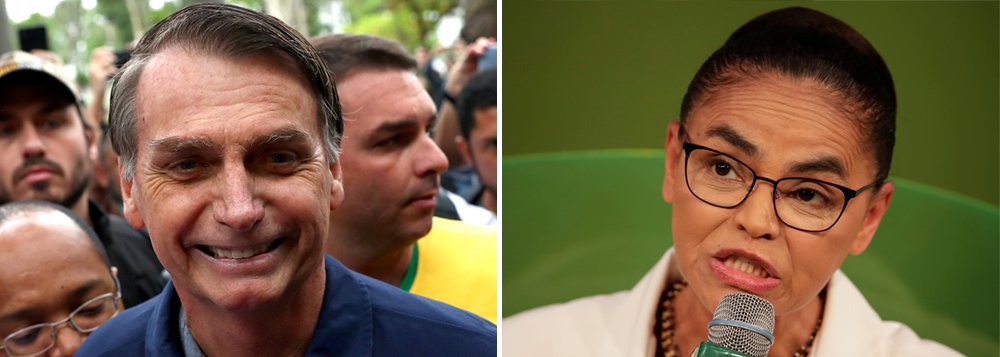 Bolsonaro quer acabar com Meio Ambiente, colocar ruralista no poder e Marina se cala?