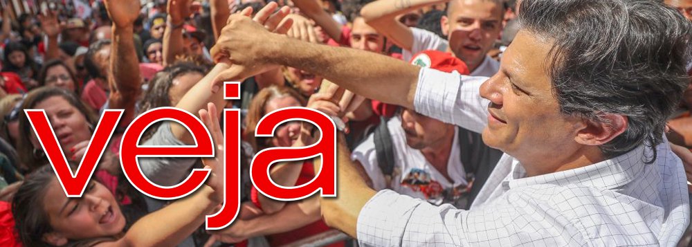 Jornalista desmascara fake news de Veja contra Haddad