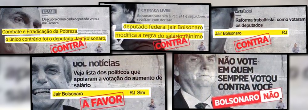 PT parte para o ataque contra Bolsonaro