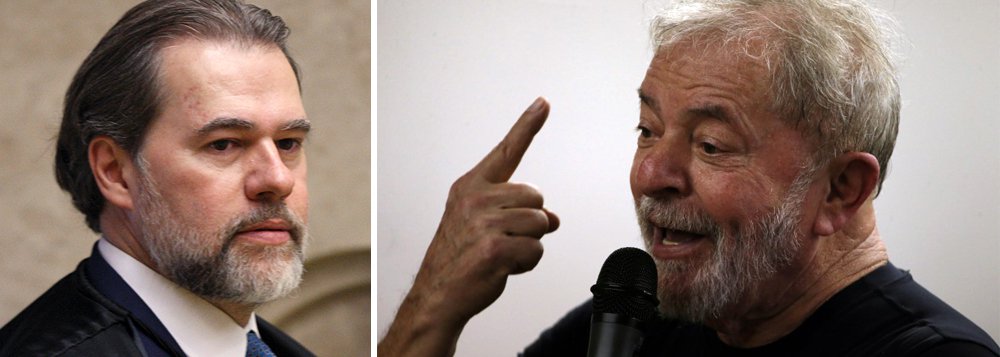 Toffoli adere à censura e decide não pautar entrevista de Lula antes das eleições
