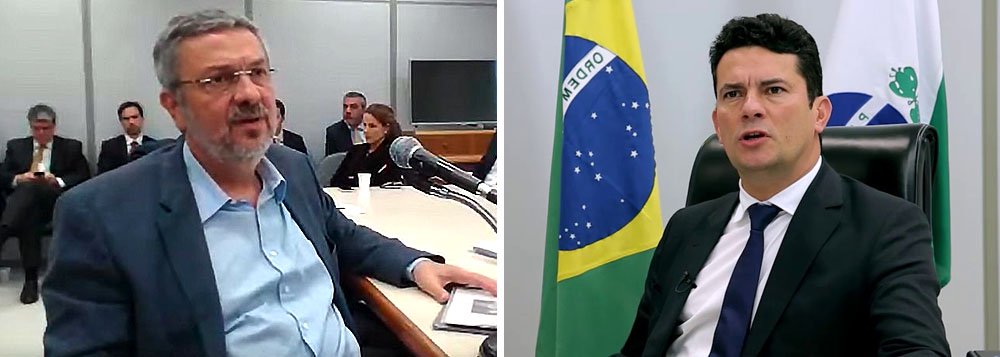Até Globo acusa Moro de usar Palocci para agir politicamente contra o PT