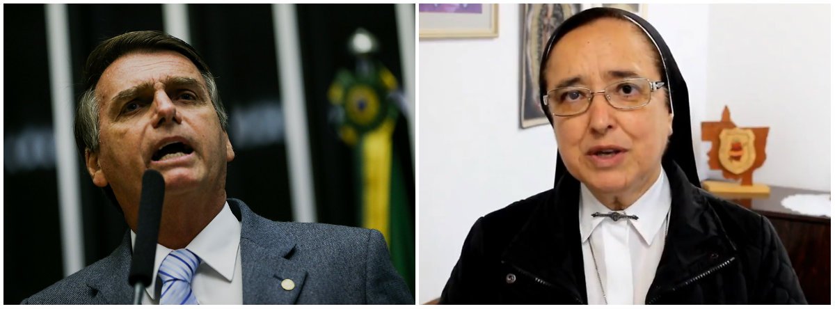 Freiras do Brasil pedem voto contra Bolsonaro