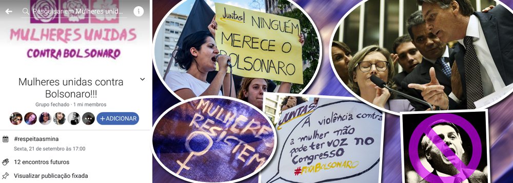 Sábado histórico: mulheres convocam "Todos contra Bolsonaro" no Brasil e no mundo