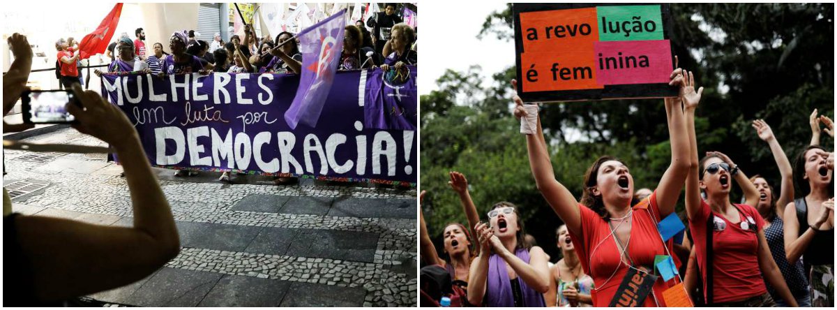 Eleitorado feminino trava crescimento de Bolsonaro com campanha #EleNão