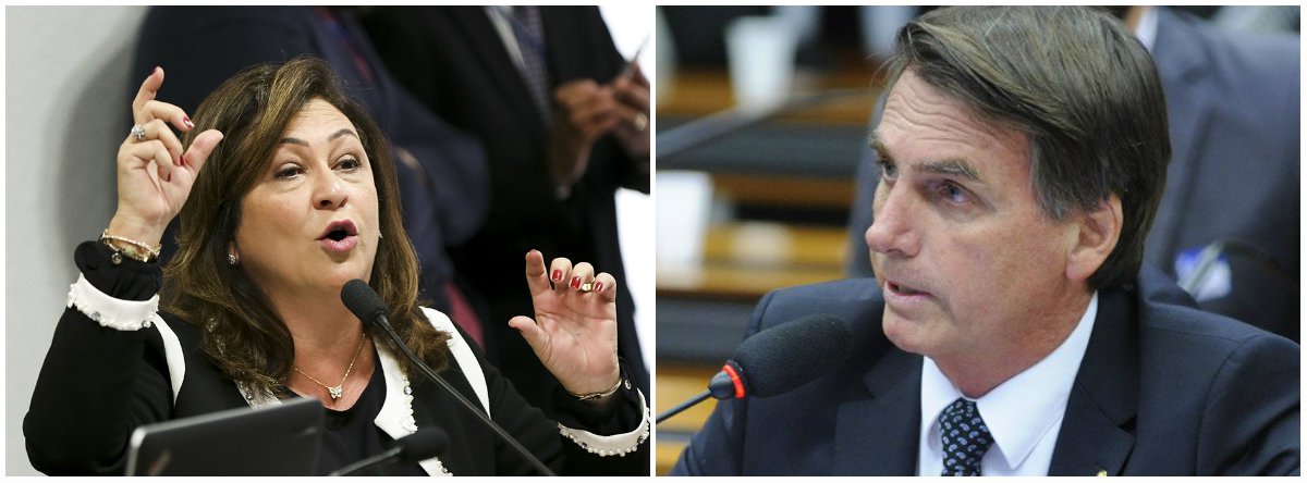 Kátia sobre Bolsonaro: voltaremos ao apedrejamento moral em praça pública?