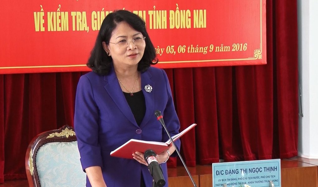 Vietnã nomeia sua primeira presidente da República