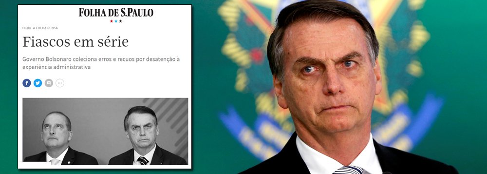 Fiascos em série do governo Bolsonaro são ode ao constrangimento